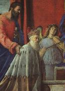 Giovanni Bellini The Doge Barbarigo, St John and Musician Angels (Detail) oil